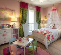 طراحی اتاق کودک دخترانه (65+ عکس)