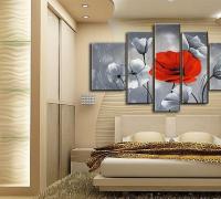 Scegliere un dipinto per la camera da letto: consigli di designer esperti e principi del feng shui